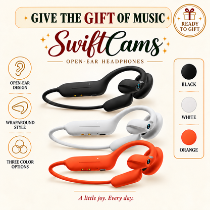 SwiftCams™™ Smart Camera Bluetooth Headset